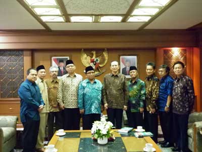Silaturrahim Pengurus DPP LDII dengan Menteri Agama RI
