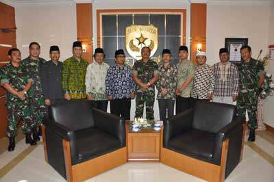 Audiensi dpp dengan pangdam jaya