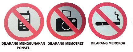 dilarang-memotret