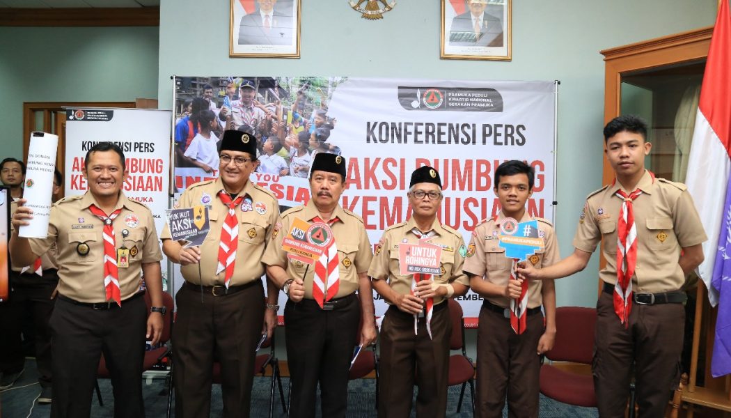pramuka ldii peduli rohingya