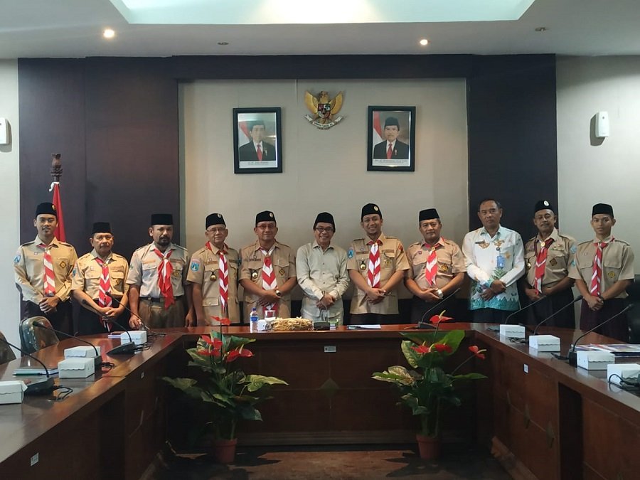 Pramuka LDII Jember Kunjungan Pemkab