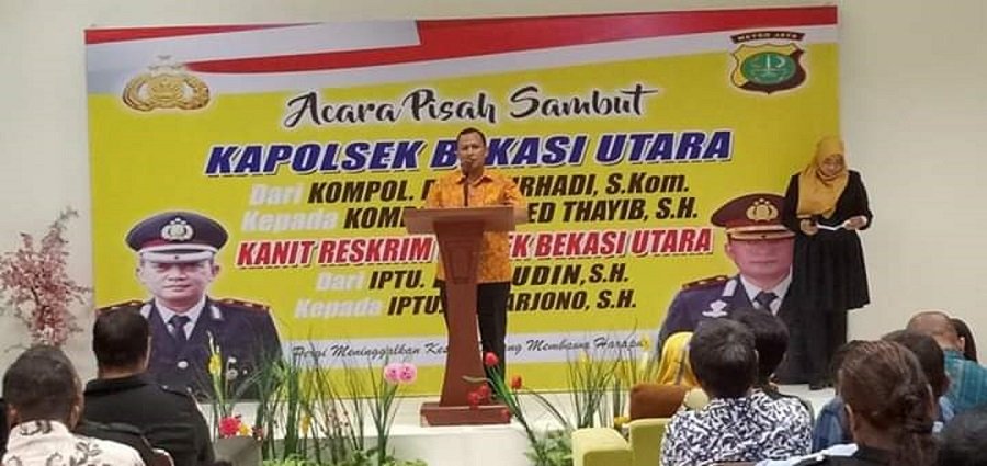 Sambutan Kapolsek LDII Bekasi Utara