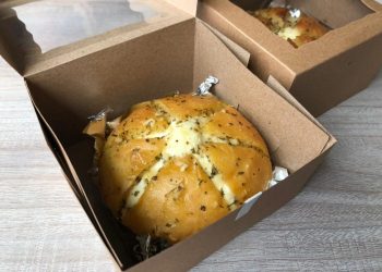 Si Renyah Viral Garlic Bread