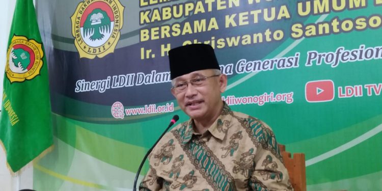 Pj Ketua Umum DPP LDII Chriswanto Santoso