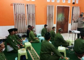 Kunjungi Persinas ASAD, Polsek Nabire Sosialisasi Kamtibmas