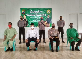 Percepatan Vaksinasi, Polres Magelang Gandeng LDII