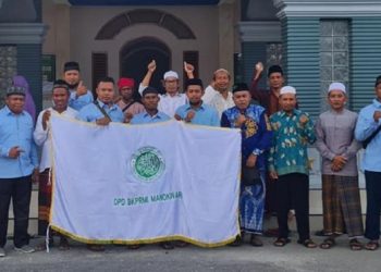 Upayakan Sinergi, DPD LDII Manokwari Ikuti Pelantikan Pengurus DPK BKPRMI