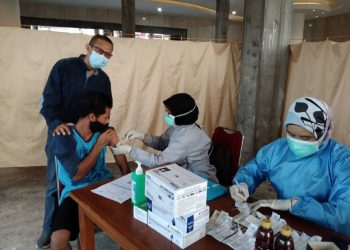 Akhirnya, Vaksinasi Dosis 2 Santri dan Pengurus Ponpes Baitul A’la Kota Batu