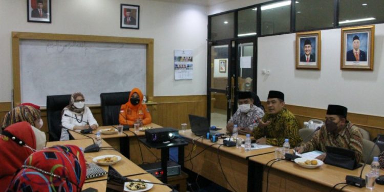 DPW LDII DKI Jakarta dengan Biro PPKK beraudiensi dengan Anggota DPD RI Sylviana Murni.