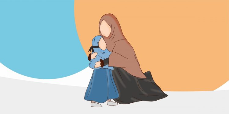 Dalam pengasuhan Ibu, terdapat ketulusan, kesabaran, kasih sayang, tidak kenal lelah dan pengorbanan. Ilustrasi: LINES.