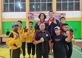 Persinas ASAD Raih Emas Di Porkota Padang