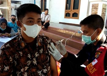 LDII Aceh dan Brimob Polda Aceh Gelar Vaksinasi Massal