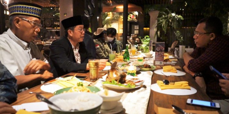 DPD LDII Kota Depok berdiskusi dengan Departemen Komunikasi, Informasi dan Media (Dept KIM) DPP LDII, pada Sabtu (19/3) kemarin.