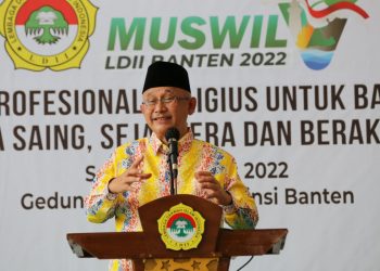 Muswil LDII Banten, DPP LDII Ingatkan Paradigma Kolaborasi Hadapi Tantangan Abad 21
