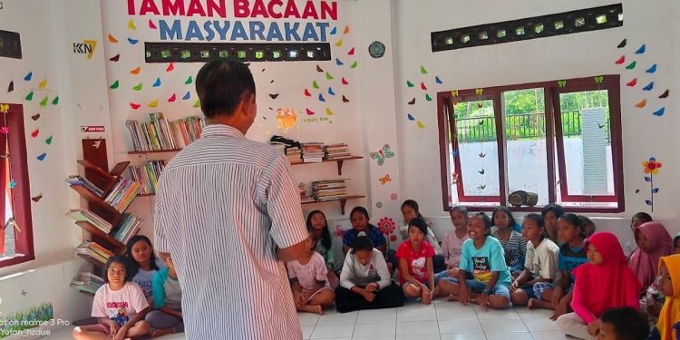 Malik menambahkan bahwa program Desa Layak Anak senada dengan program dari LDII, yaitu Tri Sukses pembinaan generasi penerus. Foto: LINES Jember.