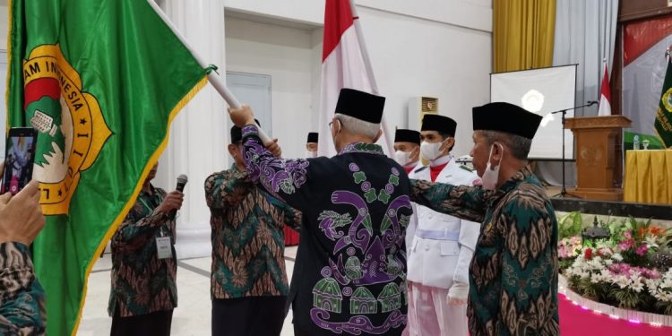 DPW LDII Gorontalo menggelar Musyawarah Wilayah (Muswil) V yang diadakan di Gedung Bele Limbui, Kota Gorontalo, pada Sabtu (27/8). Foto: LINES.