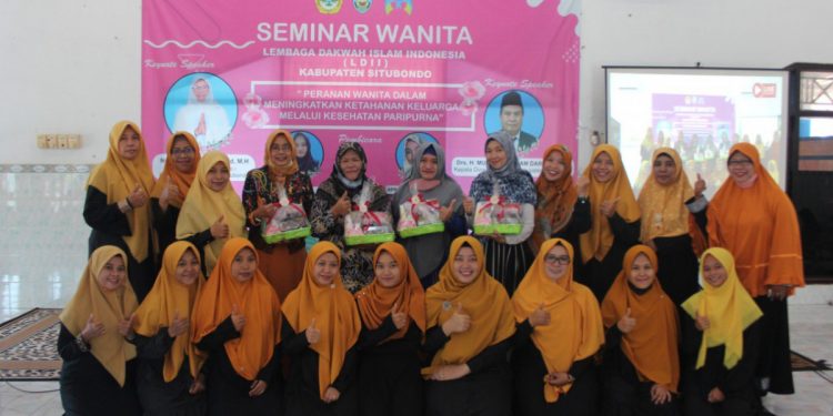 Wakil Bupati hadir pada Seminar Wanita LDII Situbondo, harapkan kolaborasi lanjutan. Foto: LINES.