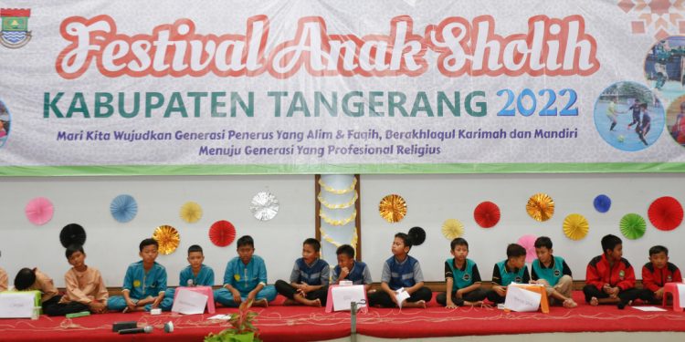 DPD LDII Kabupaten Tangerang dan Yayasan Budi Mulya menggelar Festival Anak Sholeh (FAS) se-Kabupaten Tangerang. Foto: LINES.