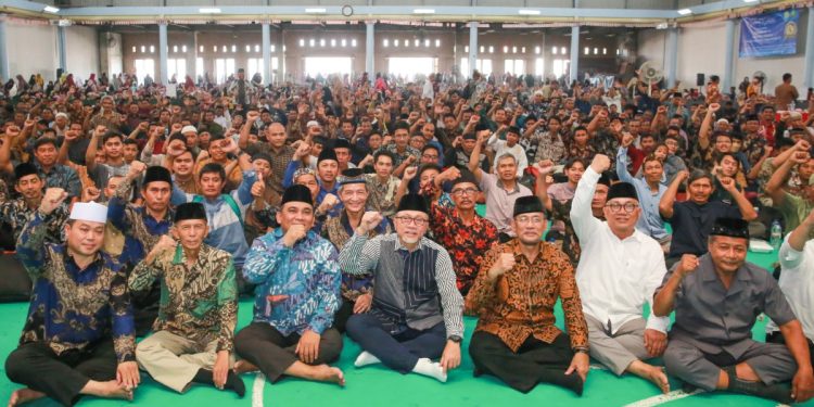 DPW LDII Banten gelar halalbihalal yang dihadiri Mendag Zulhas pada Minggu (21/5) di GSG Budi Mulya, Tigaraksa, Banten. Foto: LINES.