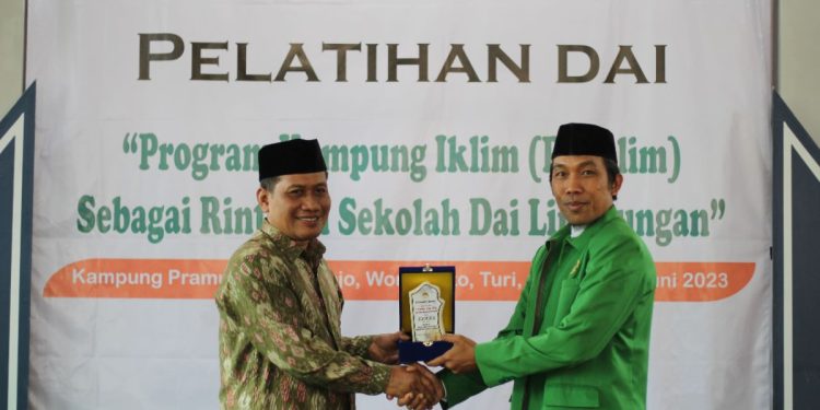 DPW LDII DIY bersama Fakultas Kehutanan UGM, MUI DIY, P3 Ekoregion Jawa KLHK dan Kanwil Kemenag DIY menggelar pelatihan dai lingkungan. Foto: LINES.