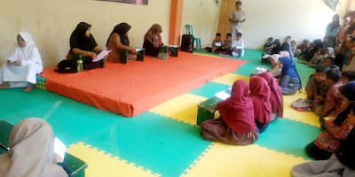 PC LDII Bukateja mengadakan pembinaan generasi penerus (Generus) usia Paud dan SD atau yang dikenal kelas caberawit serta siswa SMP atau praremaja. Foto: LINES.