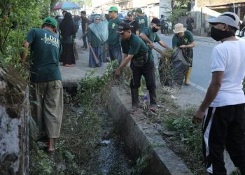 Kerja Bakti Nasional LDII LDII Gotong Royong Kerja Bakti Nasionalisme Kebangsaan Merah Putih Bersih Suci Mengepel Ngepel Solid Rakernas LDII 2023