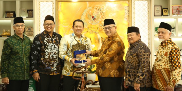 MPR RI Bambang Soesatyo LDII Audiensi Ketum LDII