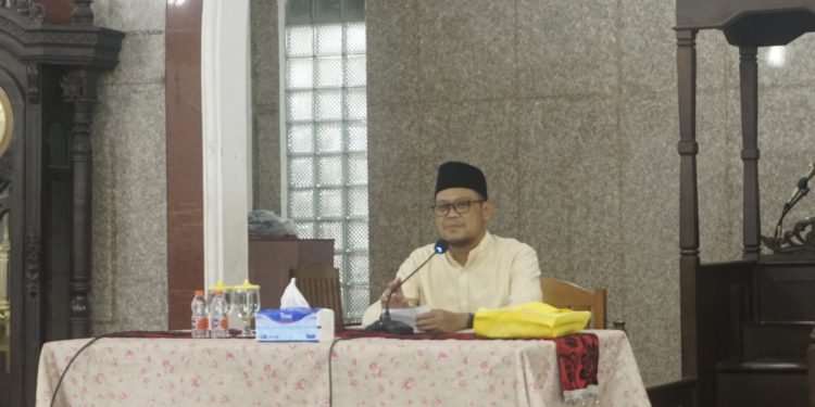 Wakil Wali Kota Depok, Imam Budi Hartono berkunjung ke kantor DPD LDII Kota Depok, Jawa Barat, pada Rabu (20/12). Foto: LINES.