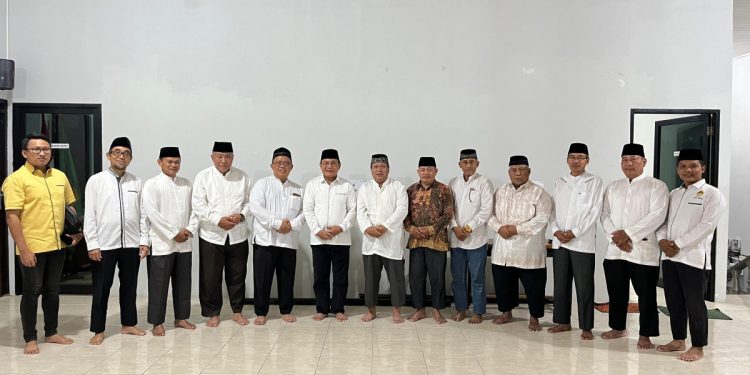 Anggota DPR RI Komisi IV, Hanan Razak mengapresiasi kontribusi LDII Lampung mewujudkan Pemilu damai. Foto: LINES.