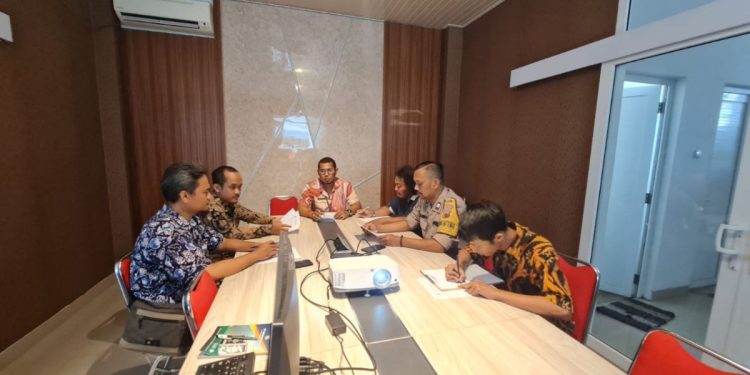 Pemerintah Kota Magelang dan DPD LDII Magelang menggelar rapat koordinasi persiapan pelaksanaan salat Idul Fitri. Foto: LINES.
