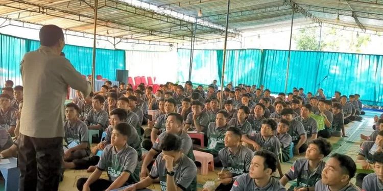 PC LDII Jatipurno mengadakan Perkemahan Akhir Tahun Cinta Alam Indonesia (Permata CAI) ke-45 di Bumi Perkemahan Samaharjo, Wonogiri. Foto: LINES.