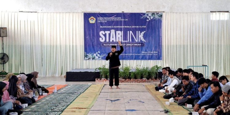 DPD LDII Kabupaten Klaten mengadakan acara anjangsana generasi muda usia nikah di Pondok Pesantren Syahid Al Ma'arif, Kecamatan Trucuk pada Minggu, (21/7). Foto: LINES.