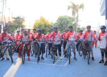 Ratusan Warga LDII Meriahkan Fun Gowes Merdeka