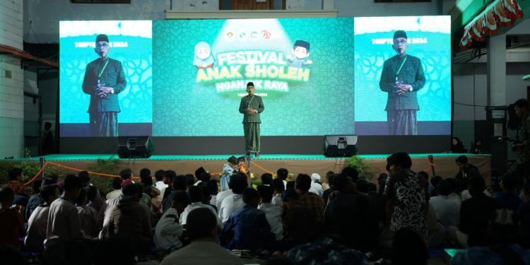 DPD LDII Nganjuk menggelar Festival Anak Sholeh (FAS) 2024 yang dilaksanakan di Pondok Pesantren Al Ubaidah, Kertosono. Foto: LINES.