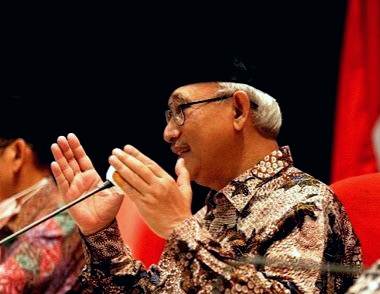 Ketua Umum DPP LDII KH Chriswanto saat memberi pengarahan. Foto: LINES.