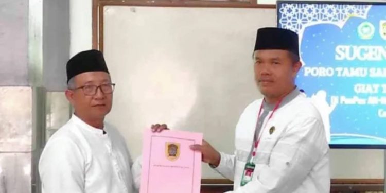 Pemerintah Kabupaten Klaten bersama Kementerian Agama (Kemenag) Kabupaten Klaten menggelar kegiatan 'Tilik Santri'. Acara ini dilaksanakan pada Rabu, (16/10) di Pondok Pesantren Annur Kampus II naungan DPD LDII Klaten Foto: LINES.