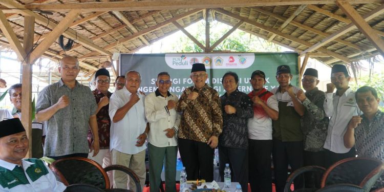 Jelang Rapat Kerja Wilayah (Rakerwil) LDII Riau, DPW LDII Riau menggelar sarasehan di Kampung Iklim Agrowisata Palas Rumbai Barat, pada Senin (28/10). Foto: LINES.