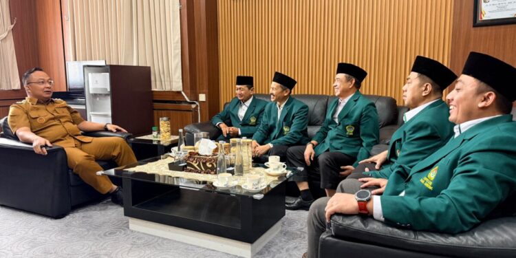 DPD LDII Kabupaten Gresik silaturahim sekaligus memperkenalkan jajaran pengurus masa bakti 2026-2031. Foto: LINES