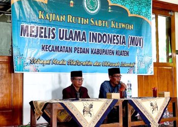 Pengajian MUI Pedan Bahas Masjid Ramah Difabel dan Pentingnya Persaudaraan di Tahun Politik