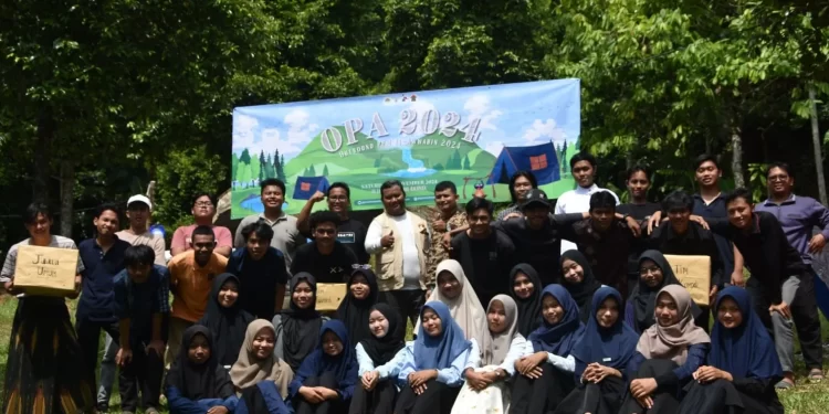 Pondok Pesantren Mahasiswa (PPM) Al-Awwabin di bawah naungan DPD LDII Kota Bandar Lampung kembali mengadakan kemah bertajuk "Outbound PPM Al-Awwabin” atau OPA 2024. Foto: LINES