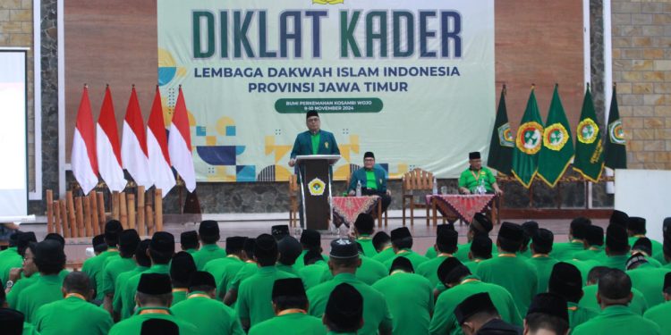 Sebanyak 400 generasi muda mengikuti Diklat Kader yang digelar DPW LDII Jawa Timur, pada Sabtu-Minggu, 9 dan 11 November 2024. Foto: LINES