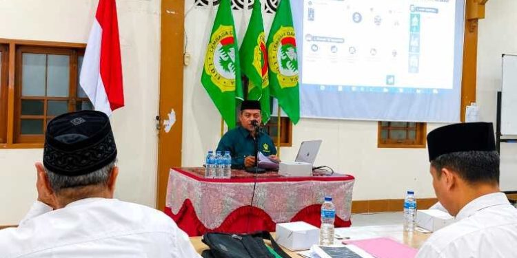 Ketua DPW LDII Kalimantan Barat, Susanto mendorong seluruh pengurus LDII di berbagai tingkatan agar semakin peka terhadap perubahan lingkungan strategis dan kebutuhan masyarakat. Foto: LINES