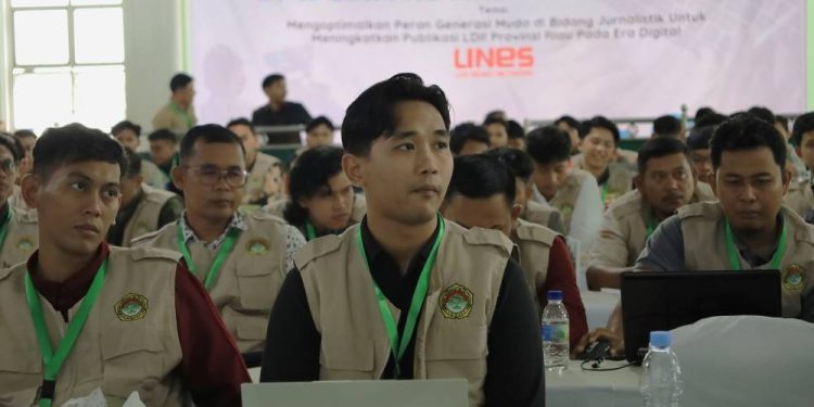 DPW LDII Provinsi Riau bekerja sama dengan Departemen Komunikasi Informasi dan Media (KIM) DPP LDII mengadakan pelatihan jurnalistik tingkat mahir dasar pada 24-26 Januari 2025. Foto: LINES.