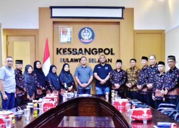 Audiensi dengan Badan Kesbangpol, LDII Sulsel Siap Sinergikan Program Kerja Pemprov