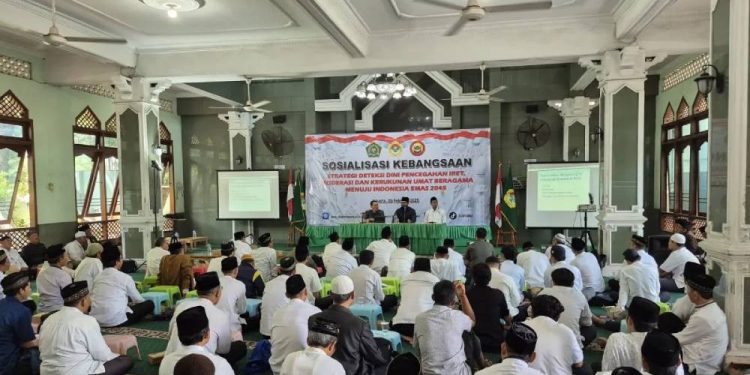 DPD LDII Kota Jakarta Utara menggandeng Direktorat Pencegahan Densus 88 Antiteror Polri dan Kantor Kementerian Agama Jakarta Utara gelar wawasan kebangsaan. Foto: LINES.