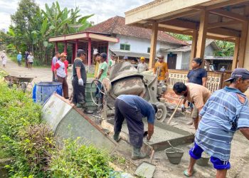 Warga Bateh dan LDII Gotong Royong Bangun Masjid Jami’il A’la