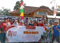 LDII dan Kelurahan Tanjung Raja Barat Helat Kerja Bakti Lingkungan