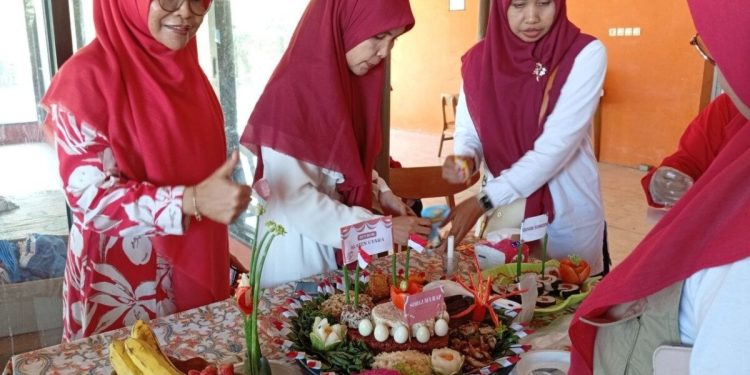 DPD LDII Kabupaten Klaten mendorong pemanfaatan pangan lokal melalui Lomba Masak Sorgum di Taman Nyi Ageng Rakit, Rowo Jombor, Klaten, Minggu (9/8/2026). Foto: LINES