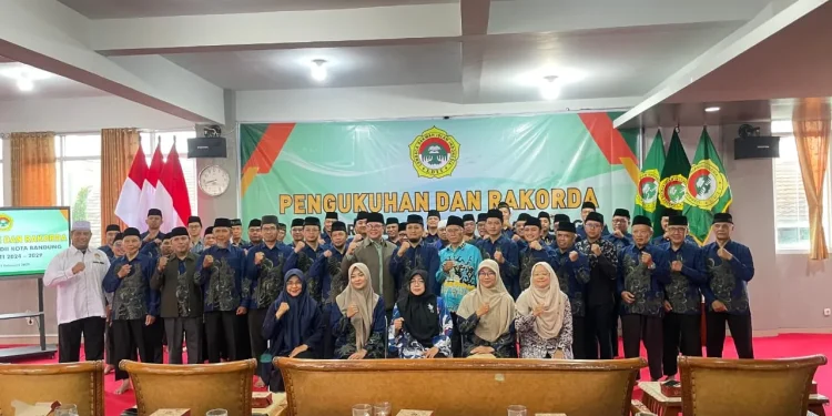 DPD LDII Kota Bandung menggelar acara Pengukuhan Pengurus Baru masa bakti 2024-2029 dan Rapat Koordinasi Daerah (Rakorda) pada Sabtu (1/2). Foto: LINES