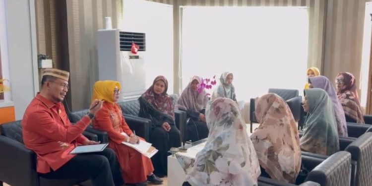 DPW LDII Provinsi Gorontalo melaksanakan audiensi dengan Wakil Gubernur Gorontalo, Idah Syahidah Rusli Habibie. Foto: LINES.